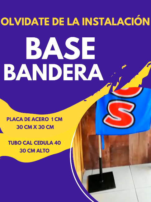 Bandera Publicitaria Mariscos en Sublimación 300 cm x 75 cm