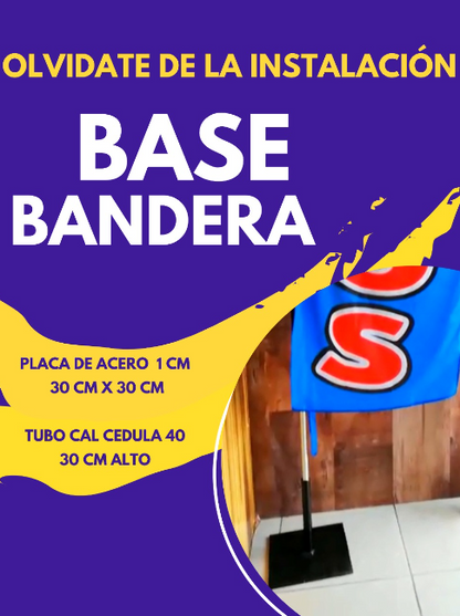 Bandera Publicitaria Carniceria en Sublimación 300 cm x 75 cm